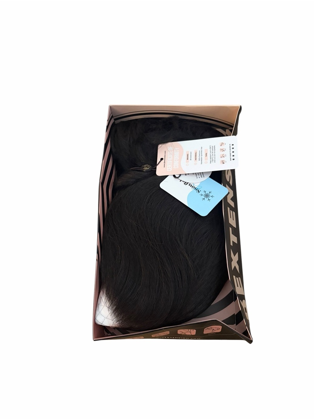JB Extension Michelle Dark Brown Pre-Cut Lace Front Wig M/L Heat Resistant - Picture 13 of 14